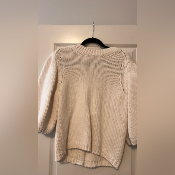 ba&sh Cream Button-Up Cardigan - Picture 3 of 8